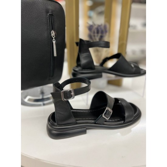 Купить босоножки из кожи 0450-1024