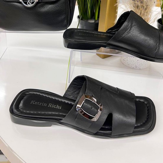 Купить женские сандалии из кожи 39603-185