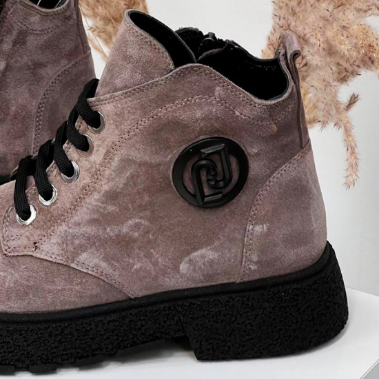 Женские кожаные полуботинки 0010-104S