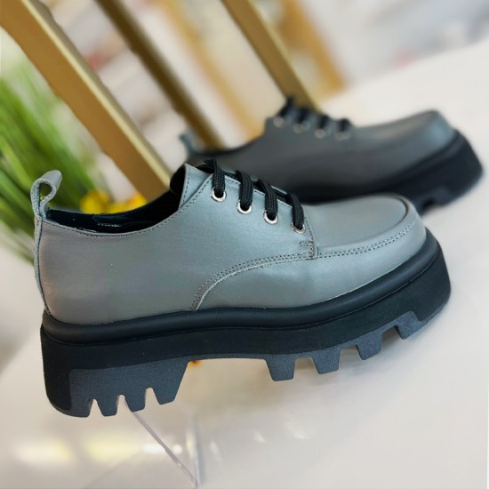 Купить кожаные полуботинки 0010-1511D