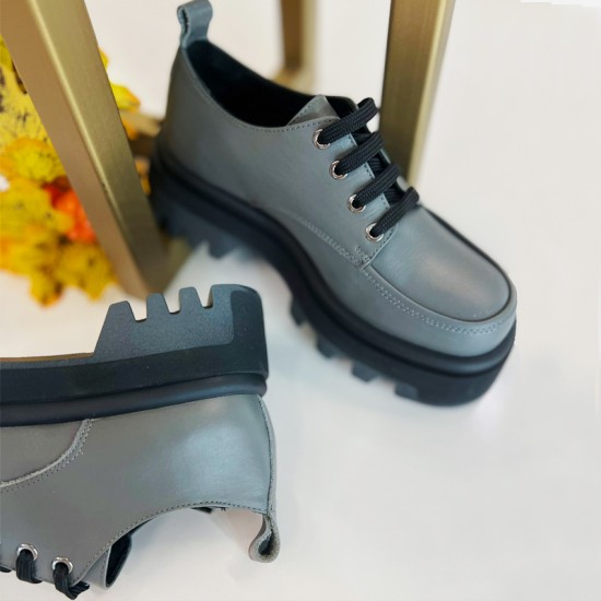 Купить кожаные полуботинки 0010-1511D