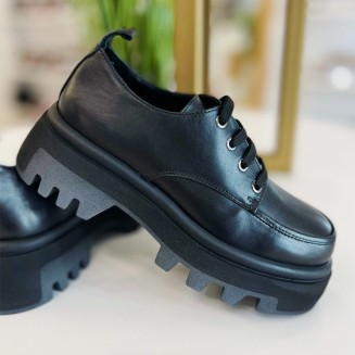 Полуботинки 0010-1511D-Black