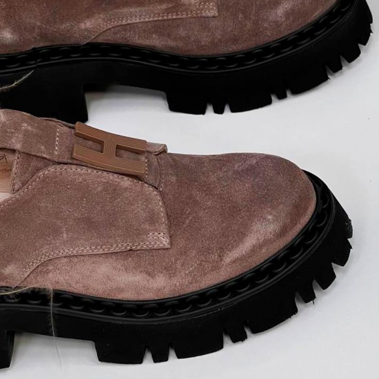 Женские кожаные полуботинки 0010-960S