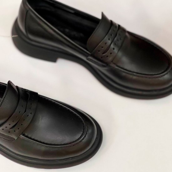 Женские кожаные Лоферы  019-3103