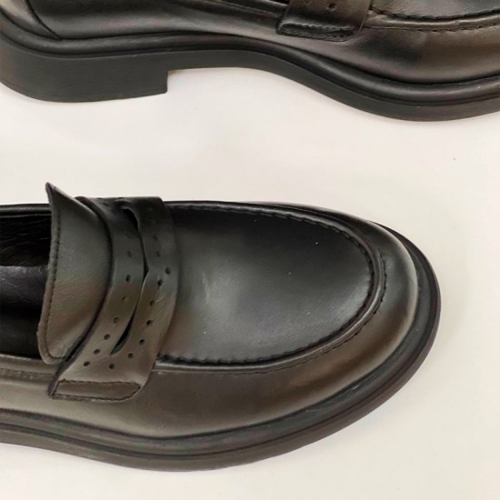 Женские кожаные Лоферы  019-3103