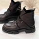 Женская ботинки из кожи 097-1783