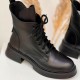 Женские ботинки из кожи 135-09