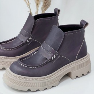 Полуботинки 22100-1-Grey