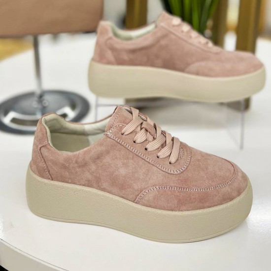 Женские ботинки из кожи PDD236 с доставкой по Беларуси