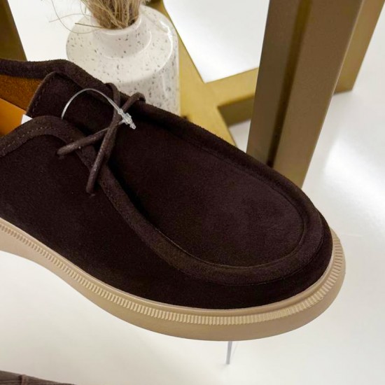 Женские кожаные полуботинки A30-26263-Beige