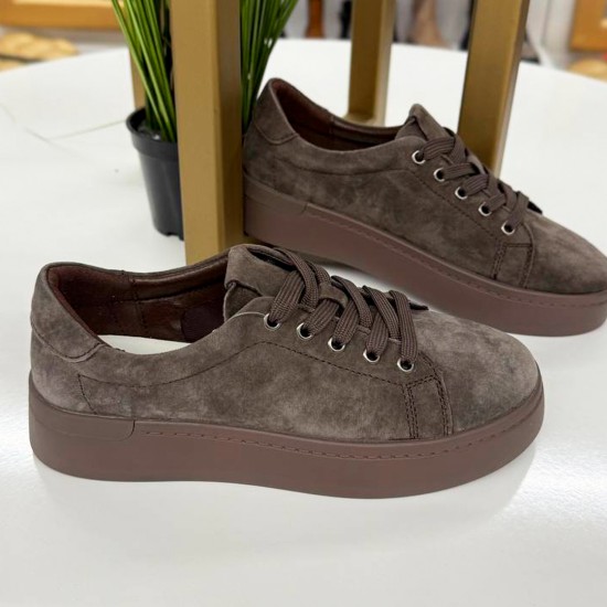 Женские кожаные кроссовки PDXL244-5-Brown