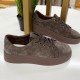 Женские кожаные кроссовки PDXL244-5-Brown