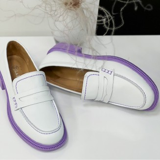 Лоферы 0791-421-White