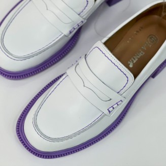 Лоферы 0791-421-White