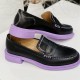 Купить женские лоферы 0791-421-Black