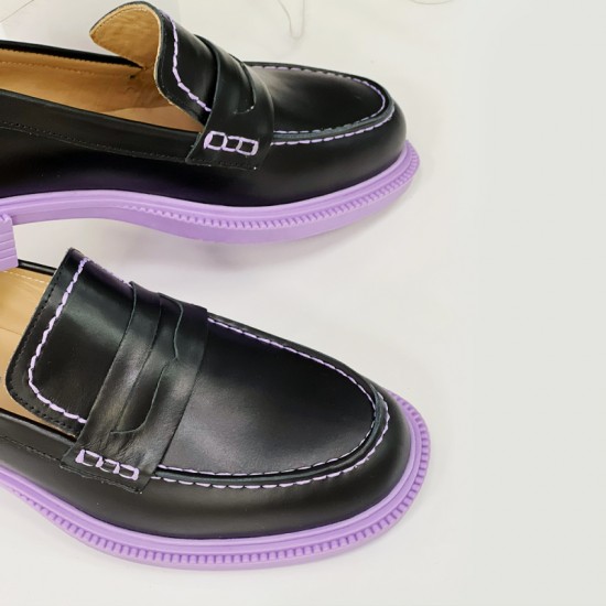 Купить женские лоферы 0791-421-Black