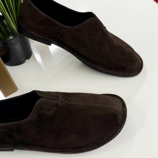 Женские лоферы LA205-817-Brown