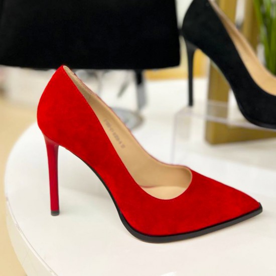 Купить туфли из кожи S032025-Red