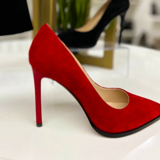 Купить туфли из кожи S032025-Red